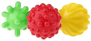 Tullo Piłeczki do rehabilitacji tullo jeżyki z kolcami 3 sztuki art.450 ART.450 - Piłki do ćwiczeń - miniaturka - grafika 3