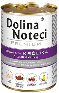 Dolina Noteci Premium Bogata W Królika I Żurawinę Puszka 800G X 6Szt - Mokra karma dla psów - miniaturka - grafika 4
