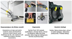 Karcher PUZZI 10/1 WV2 (1100-1310) - Odkurzacze przemysłowe - miniaturka - grafika 4