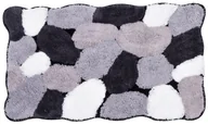 Dywaniki łazienkowe - AWD Interior Dywanik łazienkowy KAMIENIE SZARY 80 - miniaturka - grafika 1