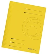 Teczki i skoroszyty - Herlitz 10902468 skoroszyt A4, zeszyt handlowy i urzędowy, karton Manila, 25 sztuk, żółty 10902468 - miniaturka - grafika 1