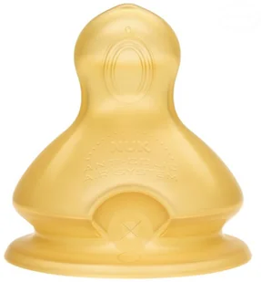 NUK First Choice + dla dzieci w wieku 0  6 miesięcy, silikonowy do odkurzacza z małym otworem do picia smoczkiem  przezroczysty - Smoczki do butelek - miniaturka - grafika 3