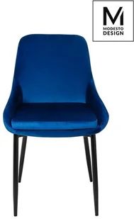 Modesto Krzesło Clover Velvet Czarny - Krzesła - miniaturka - grafika 7