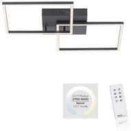 Lampy sufitowe - Leuchten Direkt 14141-18 - LED Plafon ściemnialny IVEN 2xLED/13,5W/230V + Pilot - miniaturka - grafika 1