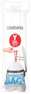 Brabantia Worki na śmieci rolka Y 20l 20 szt. 116742 - Kosze na śmieci - miniaturka - grafika 2