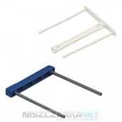 Spinacze i klipsy do papieru - Fellowes Klips na akta 100mm PRO Clip - klips archiwizacyjny BIAŁY- opk 100szt - miniaturka - grafika 1