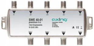 Axing SUMATOR SWE 4-01 /quad+tv/ - Rozgałęźniki i multiswitche do TV-SAT - miniaturka - grafika 3