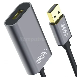 Unitek Wzmacniacz sygnału USB 2.0 20m Alu. Y-274 - Adaptery i przejściówki - miniaturka - grafika 5