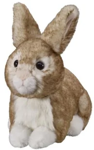 Bauer Królik 18cm leżący brązowy 12504 Tiere mit Herz - Maskotki i pluszaki - miniaturka - grafika 2