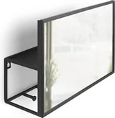 Półki do salonu - Umbra Organizer ścienny Cubiko z lustrem 1012828-040 - miniaturka - grafika 1