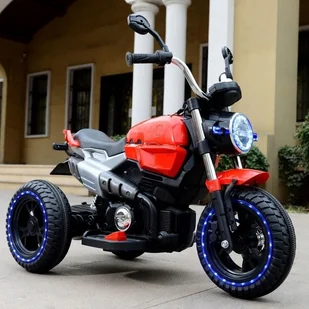 Import SUPER-TOYS NAJNOWSZY WIELKI MOTOR BQ-8188-FLASHING CZERWONY - Pojazdy elektryczne dla dzieci - miniaturka - grafika 13