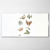 Obrazy i zdjęcia - PL Coloray Obraz na Szkle kwiaty człowiek smok 120x60cm - miniaturka - grafika 1