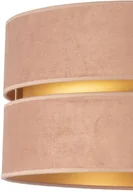 Lampy stojące - Euluna Lampa stołowa Golden Duo 30 cm jasnoróżowa/złota - miniaturka - grafika 1