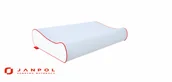 Poduszki - Janpol Poduszka TERMOELASTYCZNA profilowana - miniaturka - grafika 1