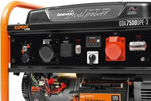 Agregat prądotwórczy DAEWOO GDA 7500DPE-3 - Agregaty prądotwórcze - miniaturka - grafika 4