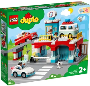 LEGO DUPLO Parking piętrowy i myjnia samochodowa - Klocki - miniaturka - grafika 2