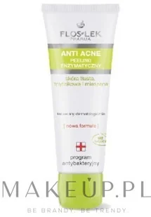 Flos-Lek Anti Acne Ideal Skin: Peeling enzymatyczny 50ml - Peelingi do ciała - miniaturka - grafika 4