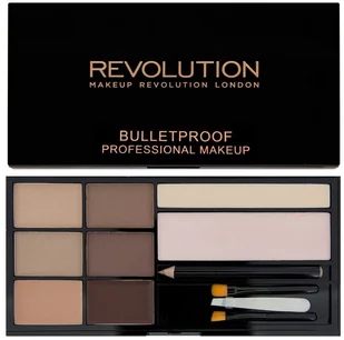 Makeup Revolution Ultra Brow Palette paleta do stylizacji brwi Fair Medium - Akcesoria i kosmetyki do stylizacji brwi - miniaturka - grafika 5