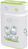 Akcesoria do karmienia - CEBA BABY Ceba baby Termoopakowanie PODWĂJNE ZEBRA SZARA do butelek standardowych 40068 - miniaturka - grafika 1