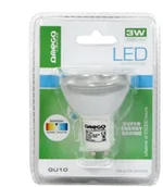 Lampy pozostałe - Spotlight OMEGA LED ALUMINIUM 6000K GU10 3W 220-240V [41578] - miniaturka - grafika 1