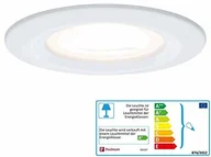 Lampy pozostałe - Paulmann Premium EBL zestaw Nova okrągły przyciemniana 3 X 7 W LED 230 V GU10 51 MM Biały mat/Alu-cynk 93597 - miniaturka - grafika 1