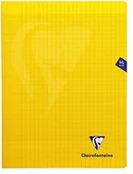 Notesy i bloczki - Clairefontaine mimesys notatki zeszyt z polipropylenu, żółty 343361C - miniaturka - grafika 1
