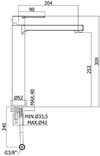 Paffoni RINGO RIN081NO - Baterie umywalkowe - miniaturka - grafika 2