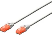 Kable miedziane - Digitus Patchcord CAT 6 U-UTP 1m DK-1617-010/WH DK-1617-010/WH - miniaturka - grafika 1