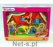 Eichhorn Układanka przeplatanka 10 ELEMENTÓW 100005473 - Układanki dla dzieci - miniaturka - grafika 2