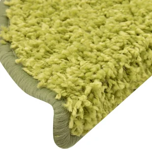 vidaXL Nakładki na schody, 15 szt., zielone, 65x21x4 cm - Dywany - miniaturka - grafika 7