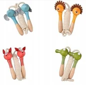 Skakanki - Drewniana Skakanka ze Zwierzątkami Askato - miniaturka - grafika 1