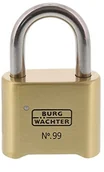 Kłódki - Burg Wächter Burg-Wächter 99 Ni 50 SB kłódka z szyfrem, średnica pałąka: 8 mm ilość bębnów z cyframi: 4 - miniaturka - grafika 1