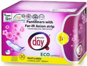 Gentle Day WKŁADKI HIGIENICZNE Z PASKIEM ANIONOWYM 30 SZT. - - Wkładki higieniczne - miniaturka - grafika 2