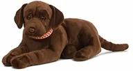 Maskotki i pluszaki - Living Nature Living Nature Miękka zabawka - olbrzymi pluszowy pies labrador, czekoladowy brąz (60 cm) AN479 - miniaturka - grafika 1
