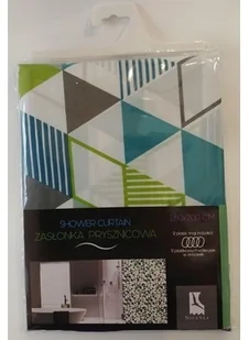 Bisk ZASŁONKA PRYSZNICOWA TXT GRENADA MULTI zakupy dla domu i biura! 44000802 - Akcesoria łazienkowe Bisk ZASŁONKA PRYSZNICOWA TXT GRENADA MULTI zakupy dla domu i biura! 44000802 - Akcesoria łazienkowe - miniaturka - grafika 1