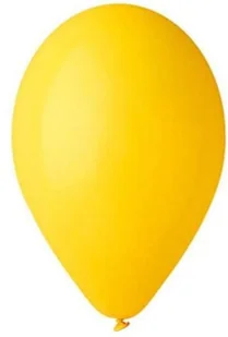 Gemar Balony GEMAR pastel 26cm żółte 100szt. (G90-02) BN40GMR - Balony i akcesoria - miniaturka - grafika 2