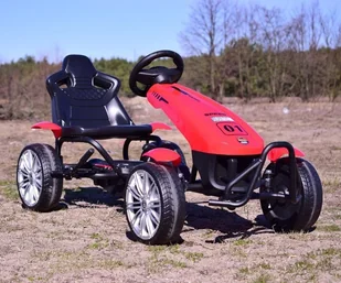 Import SUPER-TOYS HC001 CZERWONY - Jeździki dla dzieci - miniaturka - grafika 14