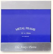 Ramki na zdjęcia - Poldom Ramka na Zdjęcie 13x18 (IN-01) - miniaturka - grafika 1