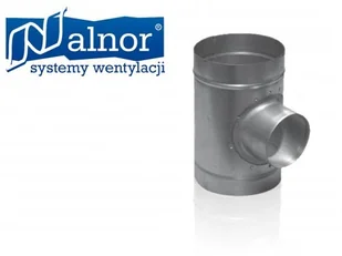 Alnor Trójnik tłoczony ocynkowany z uszczelką 90° 200x125mm TPCL-200-125 - Złącza i kolanka wentylacyjne - miniaturka - grafika 2