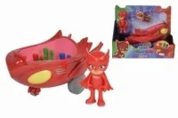 Pidżamersi Pj Masks Auto Sowella Pojazd + Figurka - Samochody i pojazdy dla dzieci - miniaturka - grafika 2