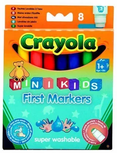 Crayola Flamastry zmywalne mini 8 szt. - Flamastry - miniaturka - grafika 3