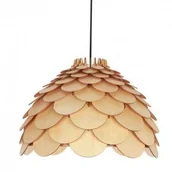 Lampy sufitowe - Light Prestige INSP. BURGO lampa wiszaca 50 cm drewniana BURGO - miniaturka - grafika 1