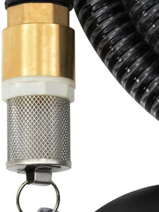 vidaXL Wąż ssący z mosiężnymi złączkami 4 m 25 mm czarny 151057 - Węże ogrodowe i zraszacze - miniaturka - grafika 7