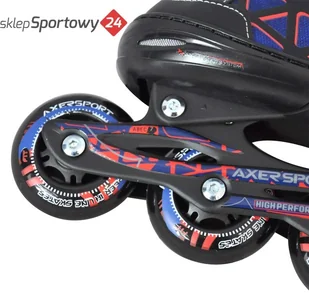 Axer ŁYŻWOROLKI 2W1 SPRING ROZM M(35-38) A23907-M - Rolki - miniaturka - grafika 8