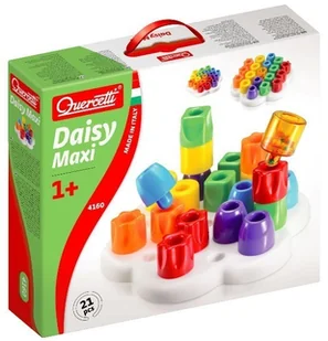 Quercetti GEOKID DAISY DUŻE KLOCKI 4160 - Klocki - miniaturka - grafika 6