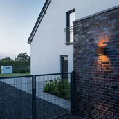 Lampy ścienne - SLV Rusty kinkiet LED up/down prostopadłościan - miniaturka - grafika 1