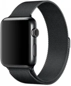 Akcesoria do smartwatchy - Tech-Protect Pasek Milaneseband do Watch 1/2/3/4 42/44mm) Czarny - miniaturka - grafika 1