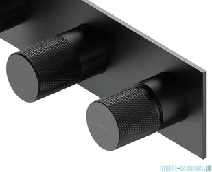 Omnires Contour system prysznicowy podtynkowy antracyt SYSCT10AT | - Baterie wannowe i prysznicowe - miniaturka - grafika 5