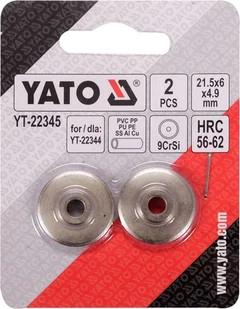 Yato KÓŁKA TNĄCE 2 SZT DO OBCINAKA YT-22344 - Akcesoria hydrauliczne - miniaturka - grafika 2