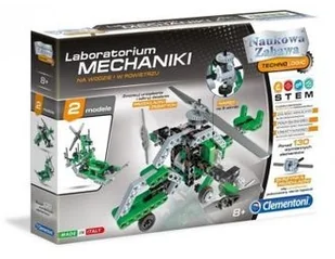 Clementoni Laboratorium mechaniki na wodzie i w powietrzu 60953 - Zabawki konstrukcyjne - miniaturka - grafika 2